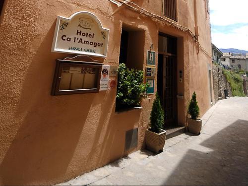 Hotel Ca L'amagat Bagá Exterior foto