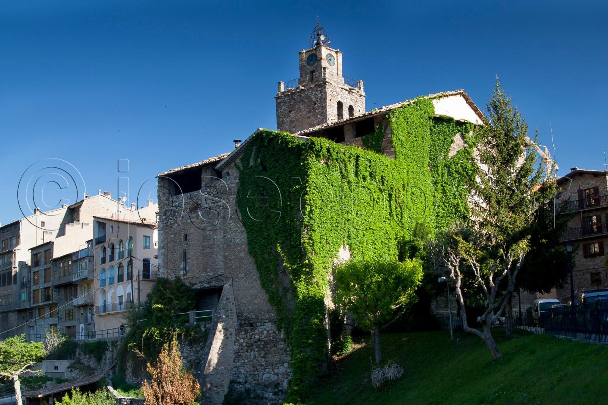 Hotel Ca L'amagat Bagá Exterior foto